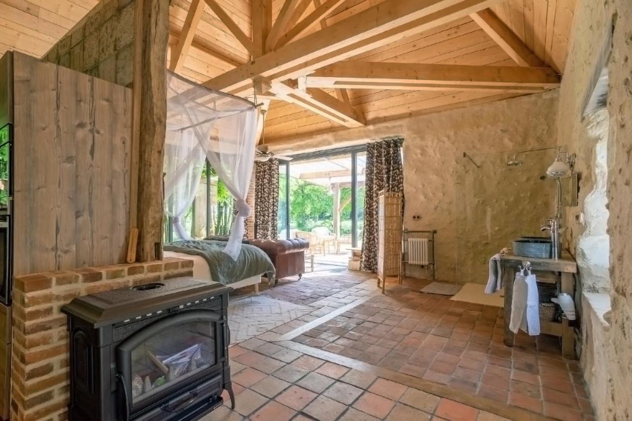 Manoir De La Mazeraie Lodge De Luxe Loire Valley جو لو تورز المظهر الخارجي الصورة